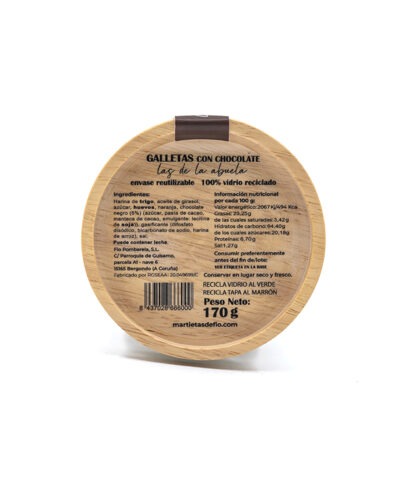 Martietas Chocolate Naranja en Bote